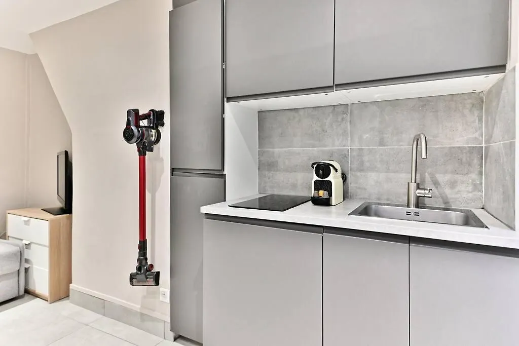 Apartament Studio Confortable Au Coeur Du Quartier Sentier Paryż Francja