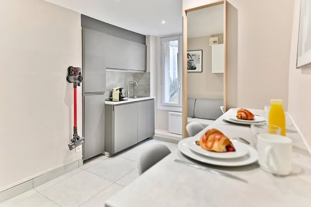 Apartament Studio Confortable Au Coeur Du Quartier Sentier Paryż